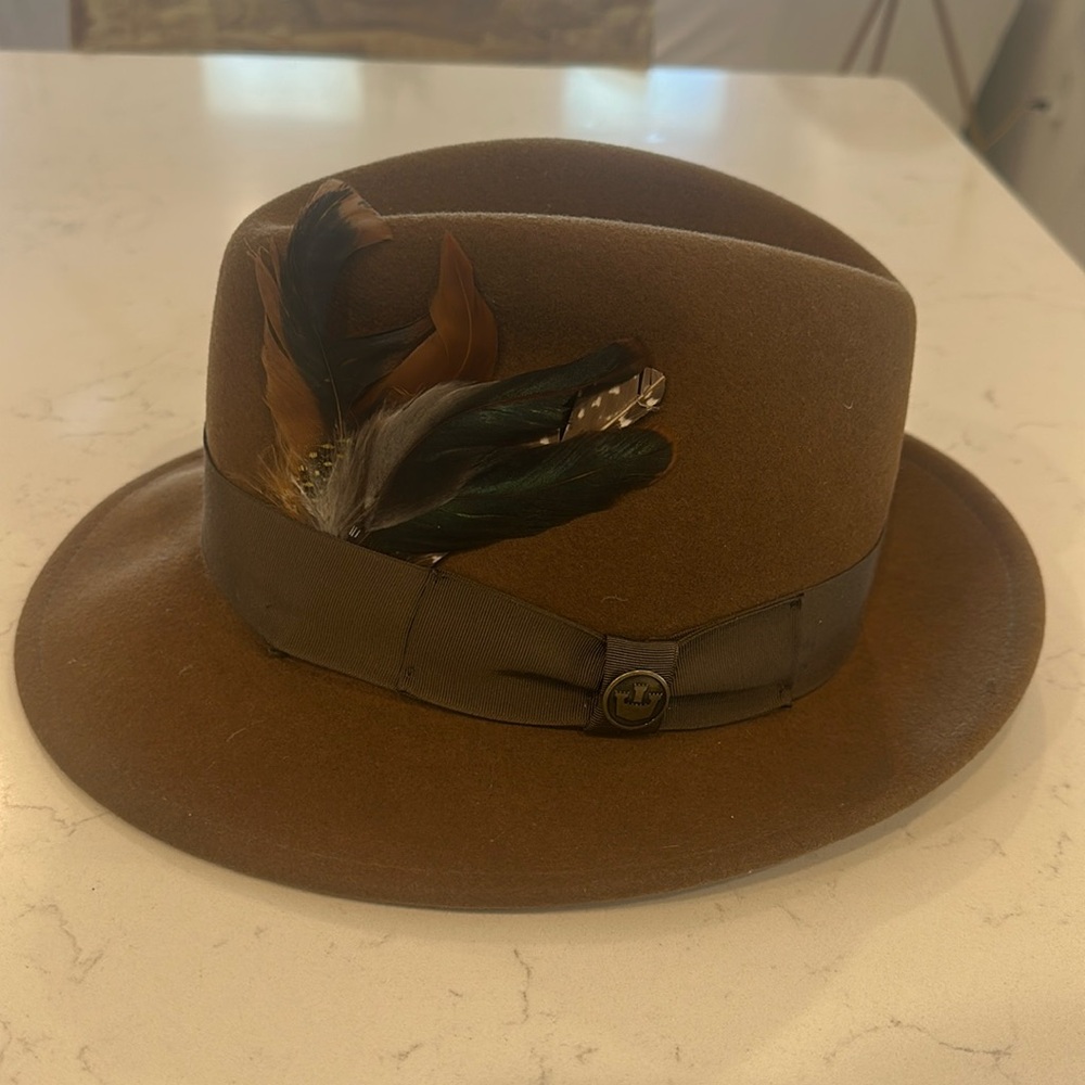 Goorin Bros - Dean the Butcher NWT Women’s Medium Brown Wool Fedora